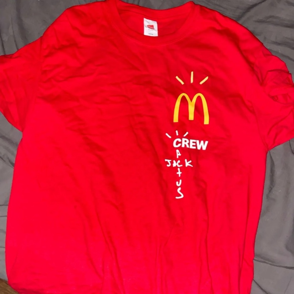 Travis Scott Mcdonald’s T Shirt